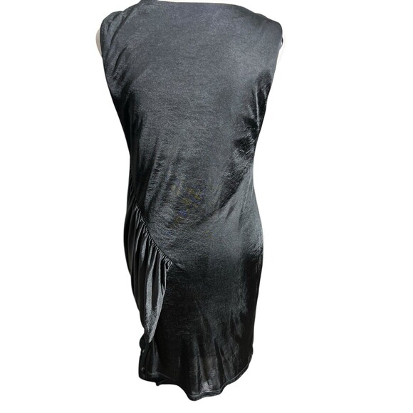 NWT SL Fashion Black drape Women's Y2K Grunge Goth Sz 6 - Picture 3 of 10